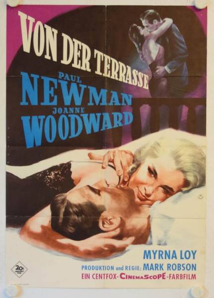 From the Terrace original release german movie poster